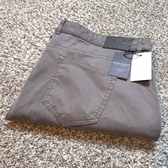 Peter Millar Crown‎ Crafted Nick Gray Wayfare 5-Pocket Pants 42x32 Performance